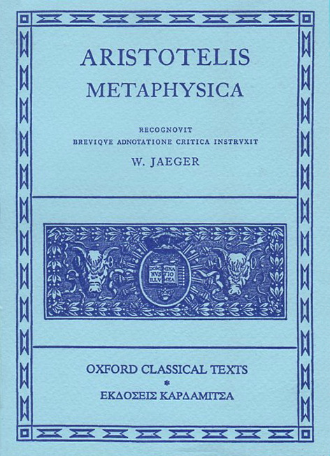 Aristotelis Metaphysica